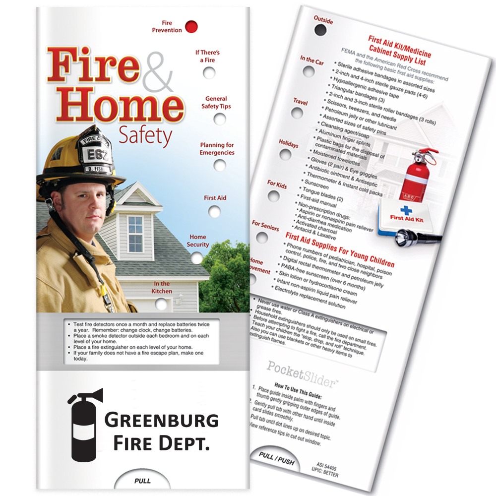 Product Photo 1 Fire and Home Safety Pocket Sliders™