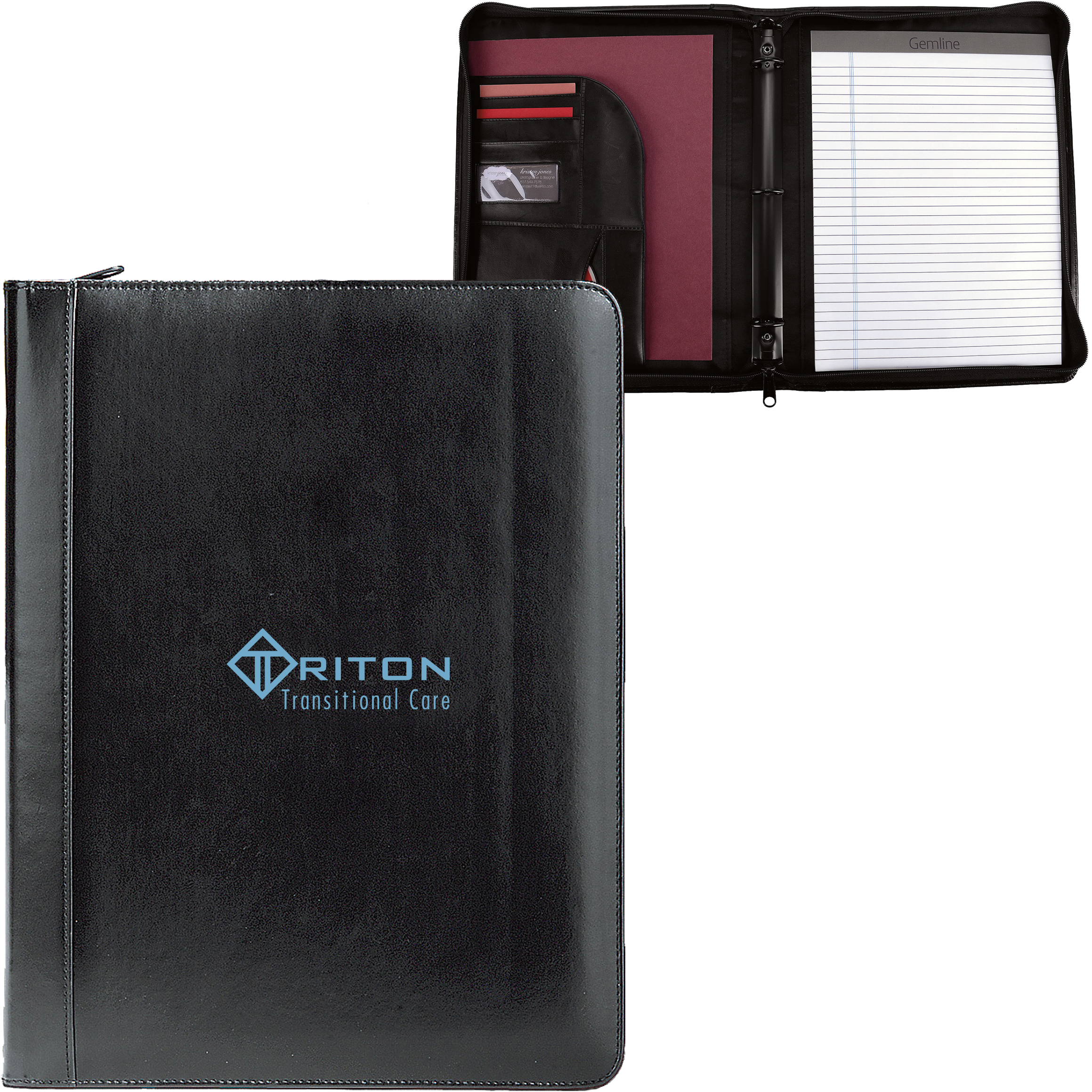 Product Photo 1 Writer's Zippered Ringfolio