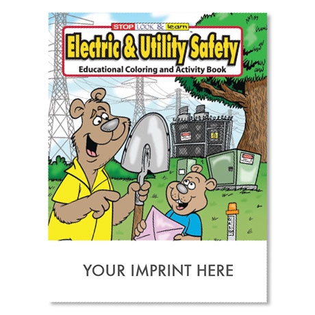 Product Photo 1 Electric and Utility Safety Coloring & Activity Book