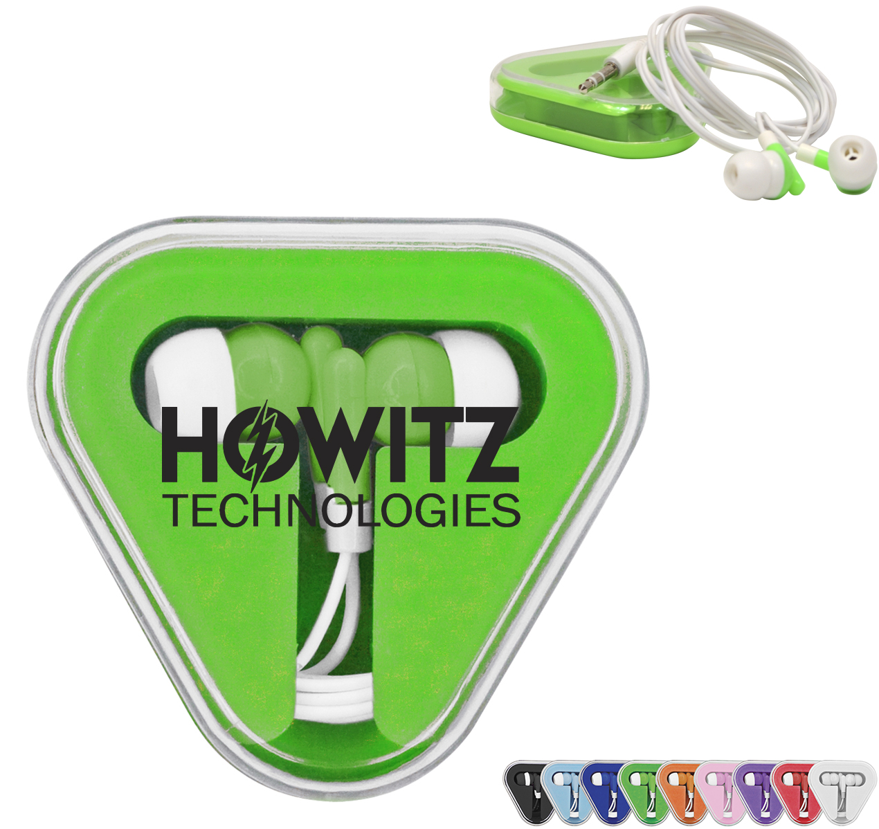 Product Photo 1 Ear Buds w/ Triangle Case