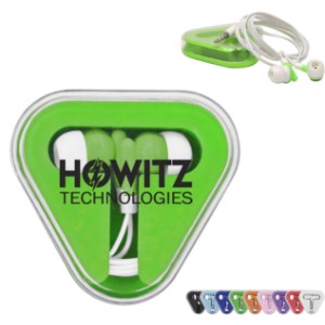 Ear Buds w/ Triangle Case - AL1805