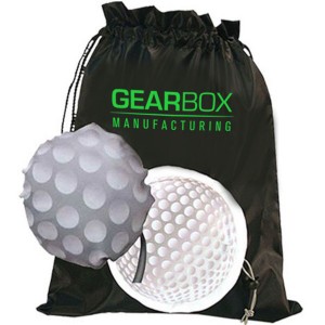 Golf Themed Fold-Up Cinchpack - SU1085