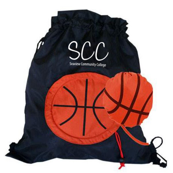 Product Photo 1 Basketball Themed Fold-Up Cinchpack