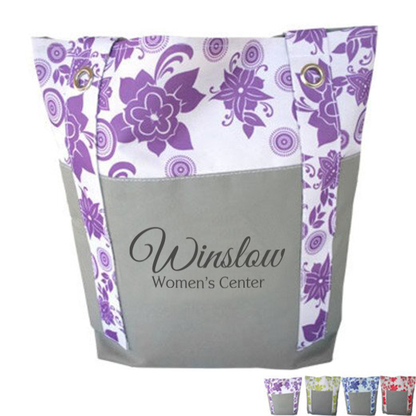 Product Photo 1 Zensational Floral Polycanvas Tote
