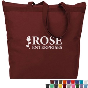 Zip Up 50% Recycled Tote - SU2030