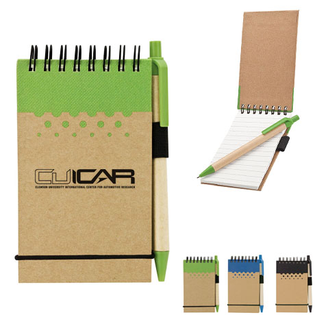 Product Photo 1 Dotted Mini Jotter & Pen, 3-1/2" x 5-1/2"