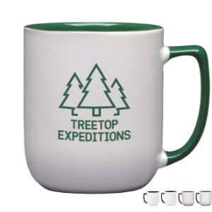 Noble Duo-Tone Ceramic Mug, 17oz. - GA3222