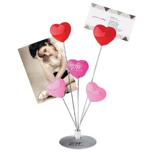 Five-Heart Memo/Photo Holder - MY1790