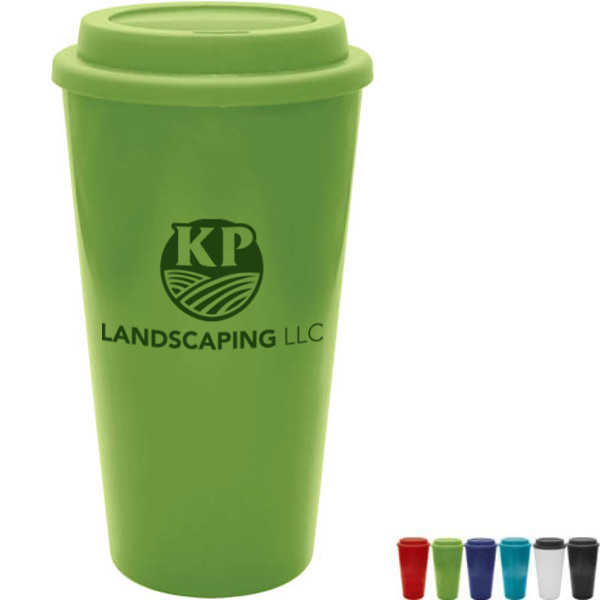 Product Photo 1 Java Plastic Tumbler, 16oz., BPA Free