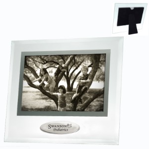 Beveled Glass Frame w/ Metal Accent, 6 x 4 - IL4155