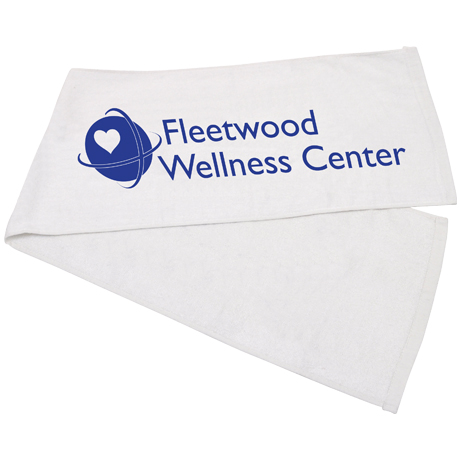 Product Photo 1 Cotton Terry Fitness Towel, 11" x 44"