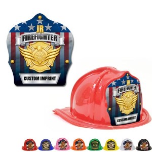 Chief's Choice Kid's Firefighter Hat, Serve & Protect Gold Shield - FCH803