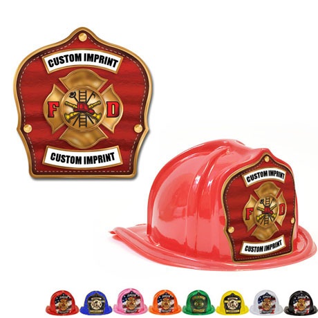 Product Photo 1 Chief's Choice Kid's Firefighter Hat, Bronze Maltese Design