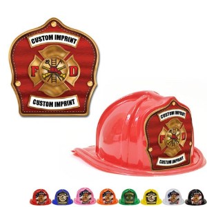 Chief's Choice Kid's Firefighter Hat, Bronze Maltese Design - FCH805