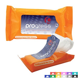 Antibacterial Alcohol Free Wet Wipes in Pouch - TK1010