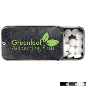 Mini Slider Tin w/ Sugar Free Mints, .33oz. - TK1995