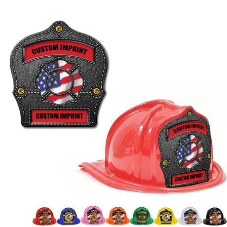 Product Photo 1 Chief's Choice Kid's Firefighter Hat, Leather Background