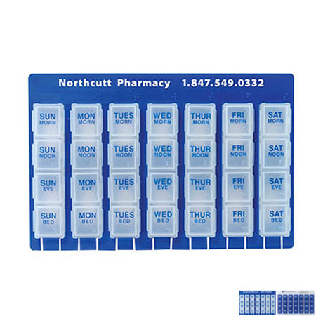 Product Photo 1 Jumbo Medicine Organizer, 8-1/8"