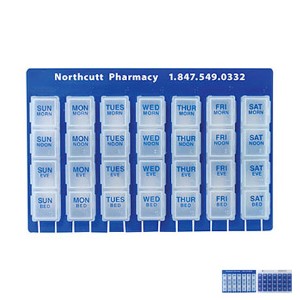 Jumbo Medicine Organizer, 8-1/8" - IL9000