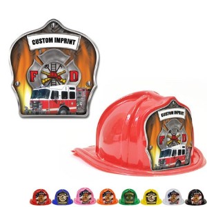 Chief's Choice Kid's Firefighter Hat, Fire Truck Design - FCH823