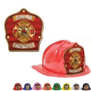 Chief's Choice Kid's Firefighter Hat, Gold Maltese Design, Stock - FCH705
