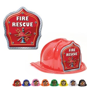 Chief's Choice Kid's Firefighter Hat, Fire Rescue Design, Stock - FCH706