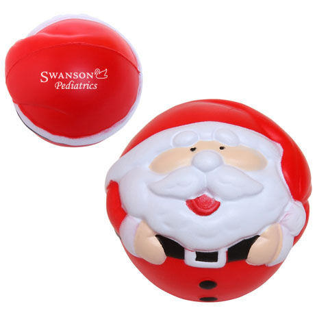 Product Photo 1 Round Santa Stress Reliever