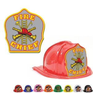 Chief's Choice Kid's Firefighter Hat, Gray Background, Stock - FCH728