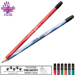 Practice Fire Safety Dalmatian Family Mood Color Changing Pencil - PCL268