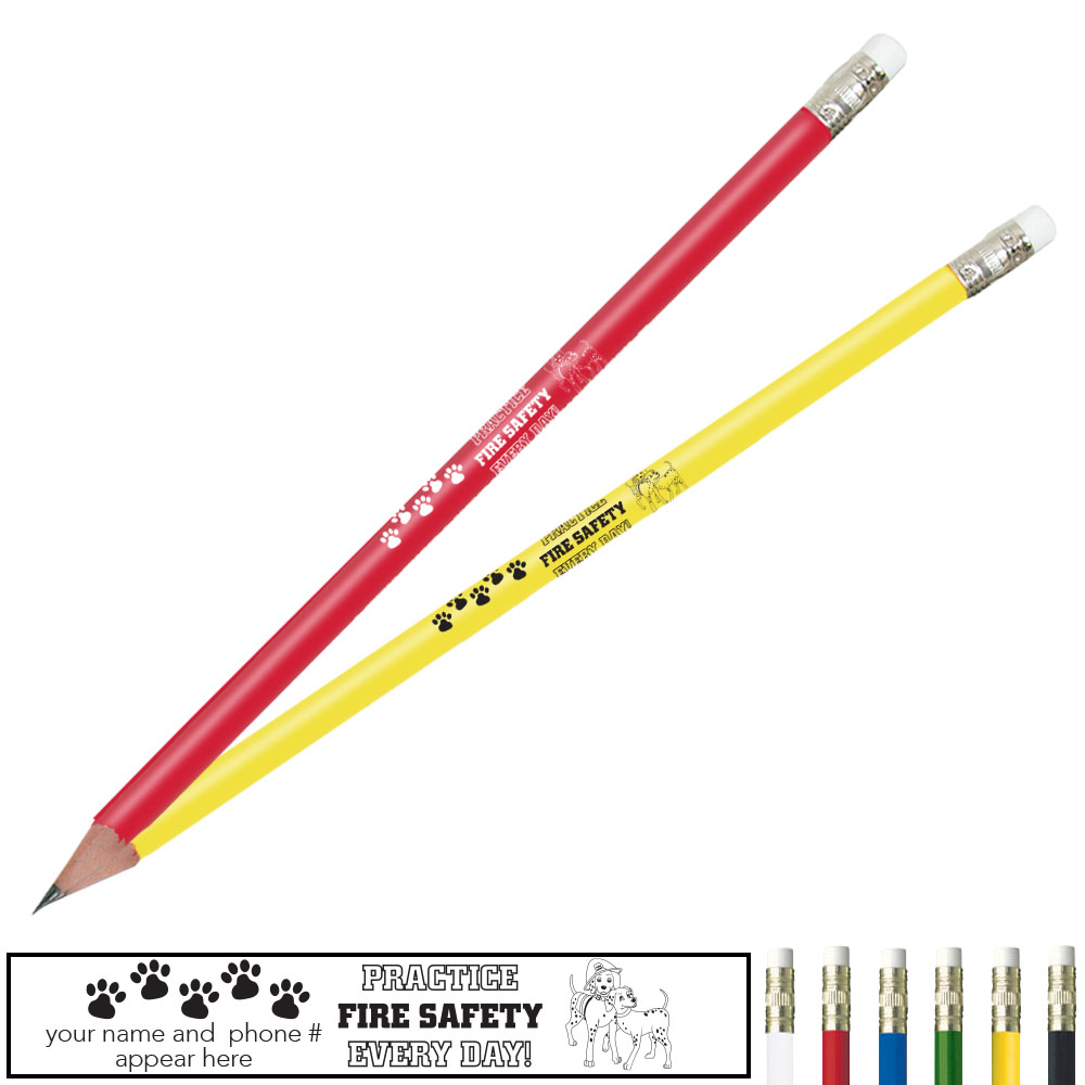 Product Photo 1 Practice Fire Safety Dalmatian Family Pricebuster Pencil