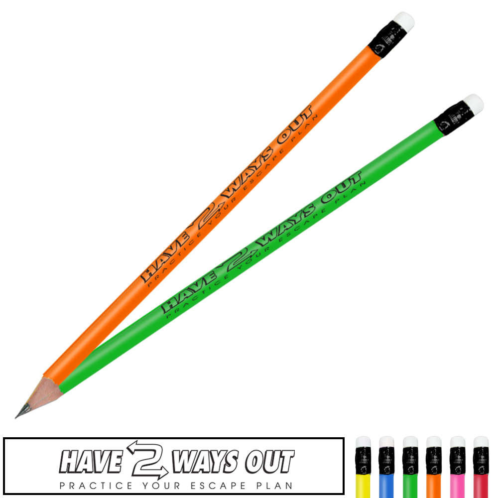 Product Photo 1 Have 2 Ways Out Neon Pencil