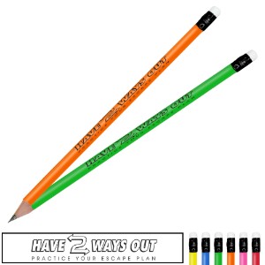 Have 2 Ways Out Neon Pencil - PCL367