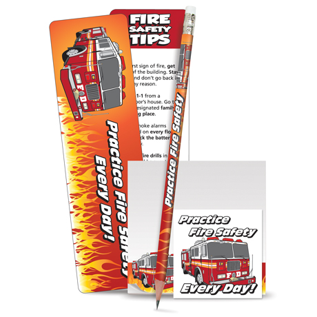 Product Photo 1 Practice Fire Safety Every Day Teaching Aid Kit, Stock