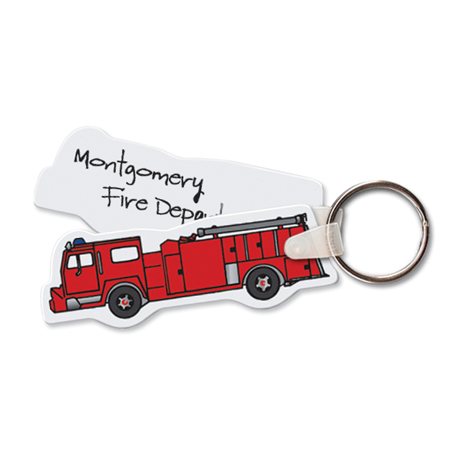 Product Photo 1 Fire Truck Key Tag