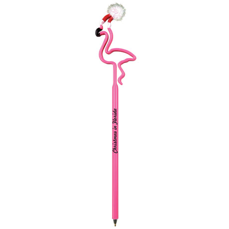 Product Photo 1 Flamingo w/ Holiday Hat InkBend Standard™ Pen