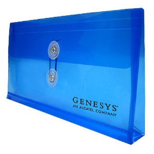 Small Horizontal Poly Envelope with String Closure, 10" x 5-1/4" - JL1040