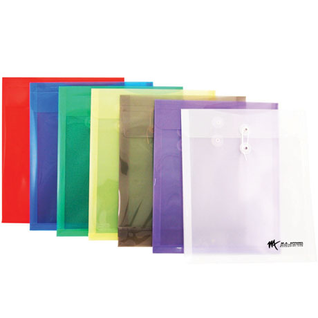 Product Photo 1 Vertical Poly Envelope with String Closure, 9-3/4" x 11-3/4"