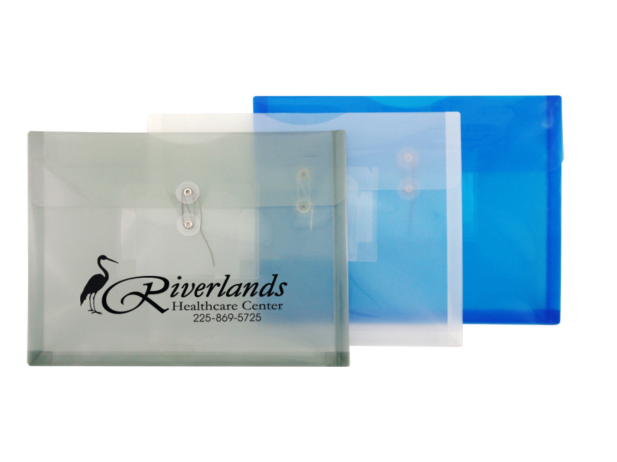 Product Photo 1 Horizontal Poly Envelope String Closure, 13" x 9 3/4"