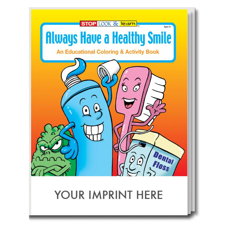 Product Photo 1 Always Have A Healthy Smile Coloring & Activity Book