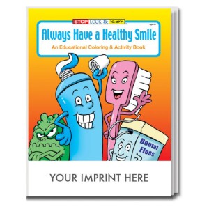 Always Have A Healthy Smile Coloring & Activity Book - CLB495