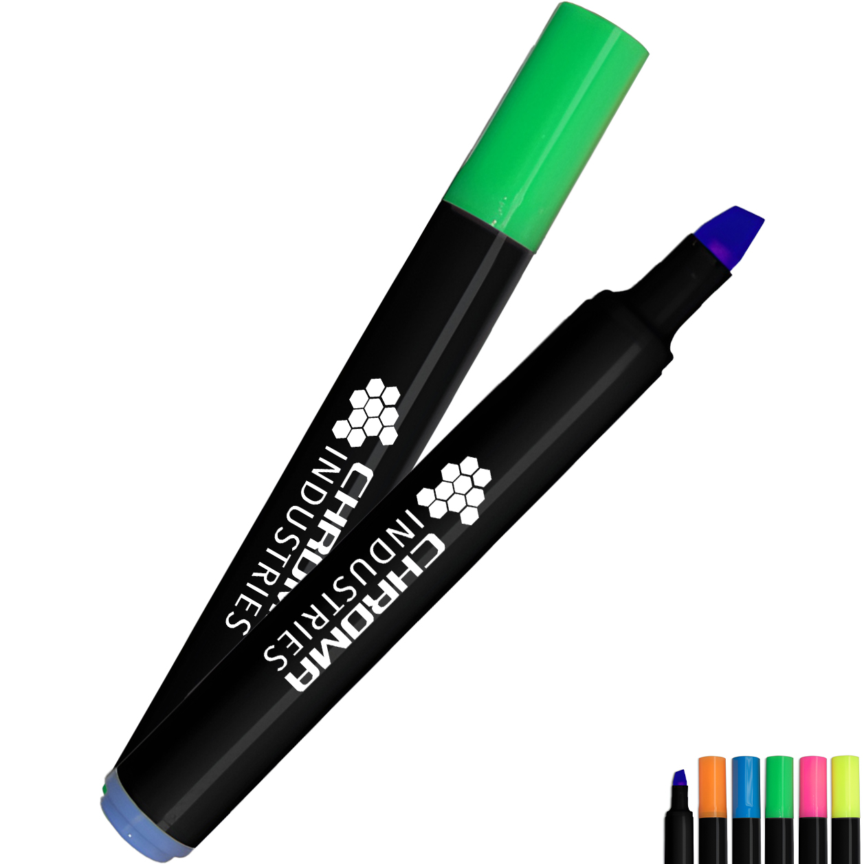 Product Photo 1 Brite Spots® Black Barrel Jumbo Fluorescent Highlighter