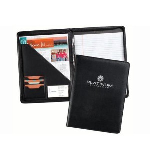 Milan Zippered Pad Folder - GK1025
