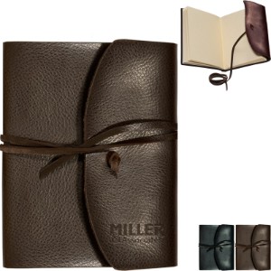 Americana Leather-Wrapped Journal, 5-1/4" x 6-3/4" - PM9846