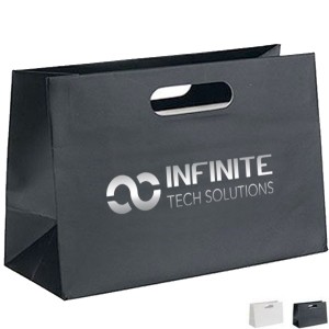 Matte Finish Boutique Shopper, 12" x 8" - BA3010