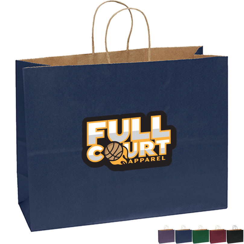 Product Photo 1 Matte Paper Shopper Bag, 16" x 12"
