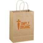 Photo 1 Eco Paper Shopper Bag, 10" x 13"