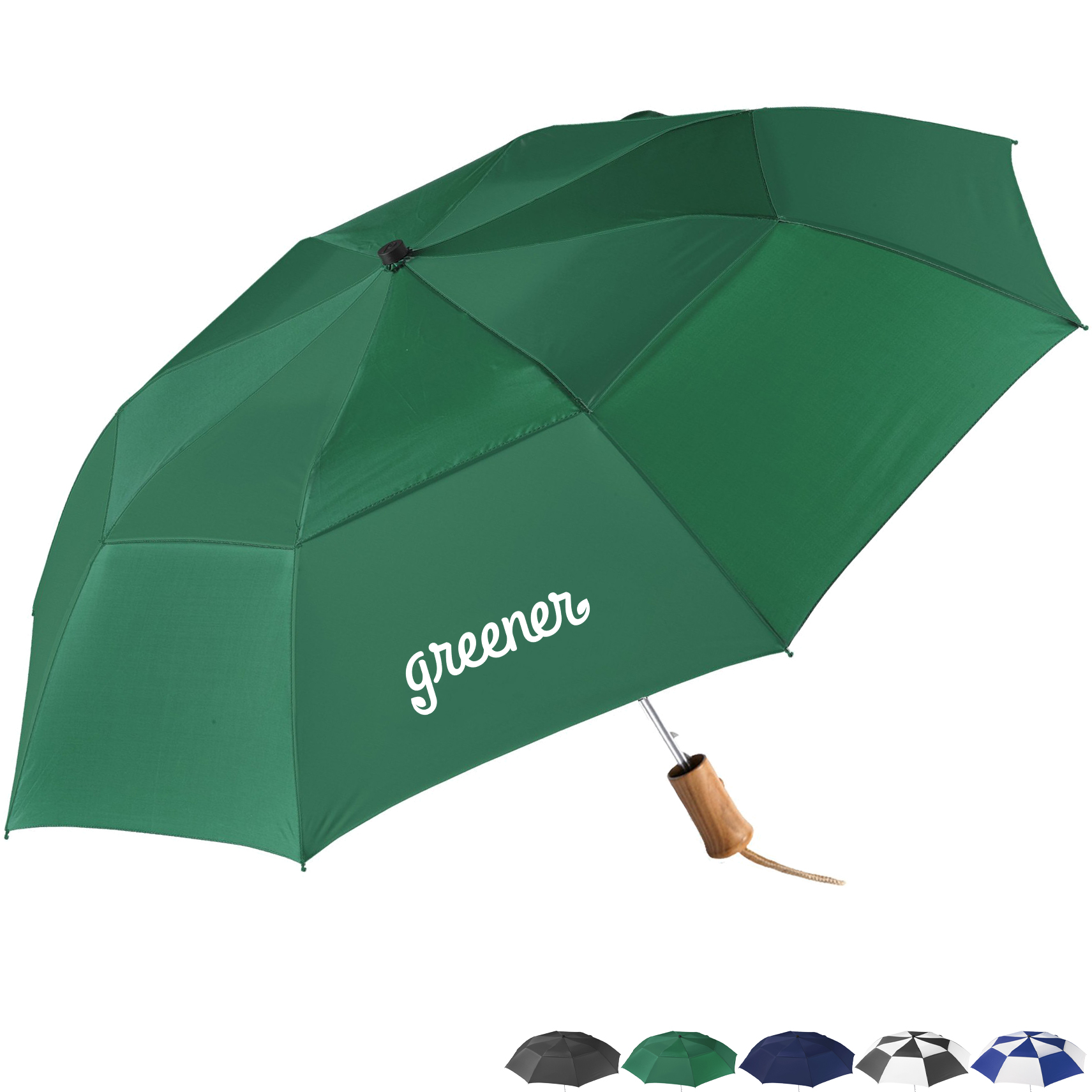 Product Photo 1 Zephyr Vented Auto Open Umbrella, 43" Arc