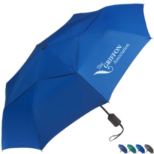 Vented Executive Mini Folding Umbrella, 43" Arc - PS2150