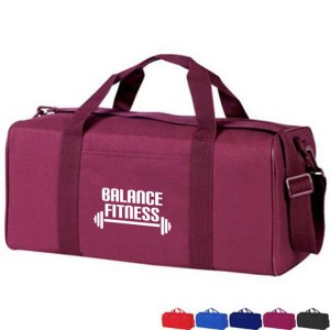 Economy Squared 600D Athletic Duffel, 19" - CT1630