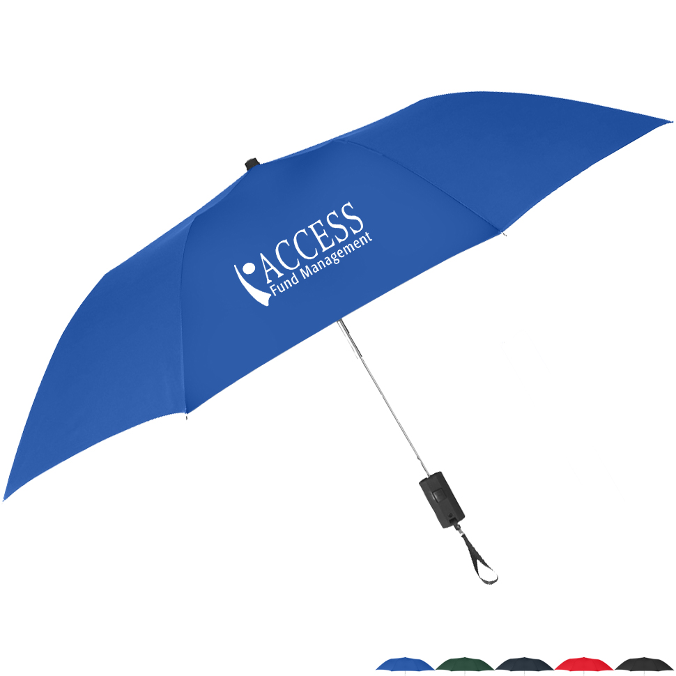 Product Photo 1 Folding Auto-Open Telescopic Umbrella, 44" Arc